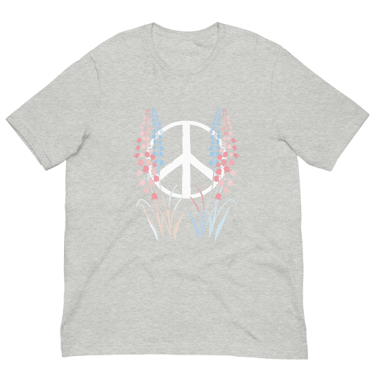 Elegant Floral Peace T-shirt 5