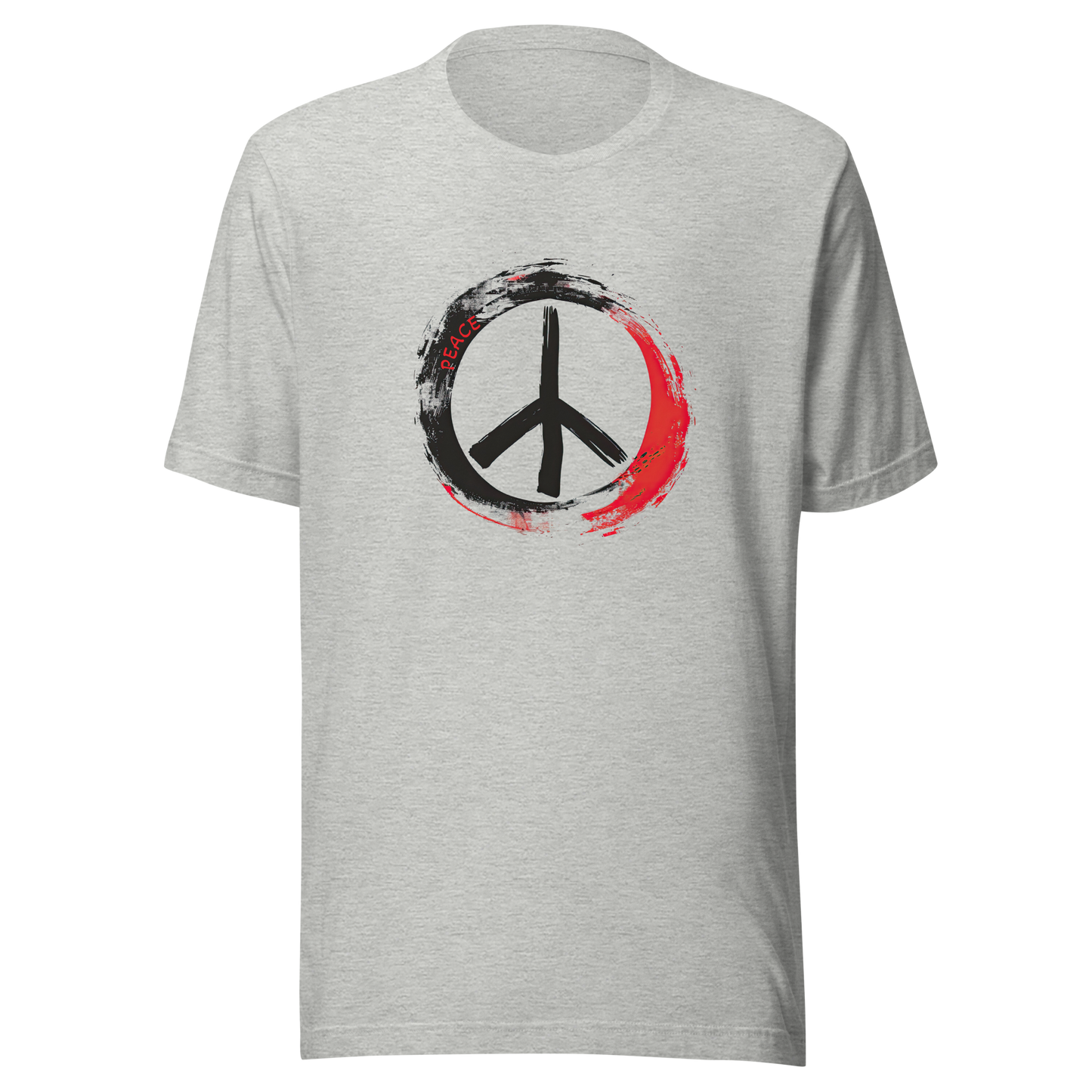 Peace Symbol Unisex T-shirt – Message Edition