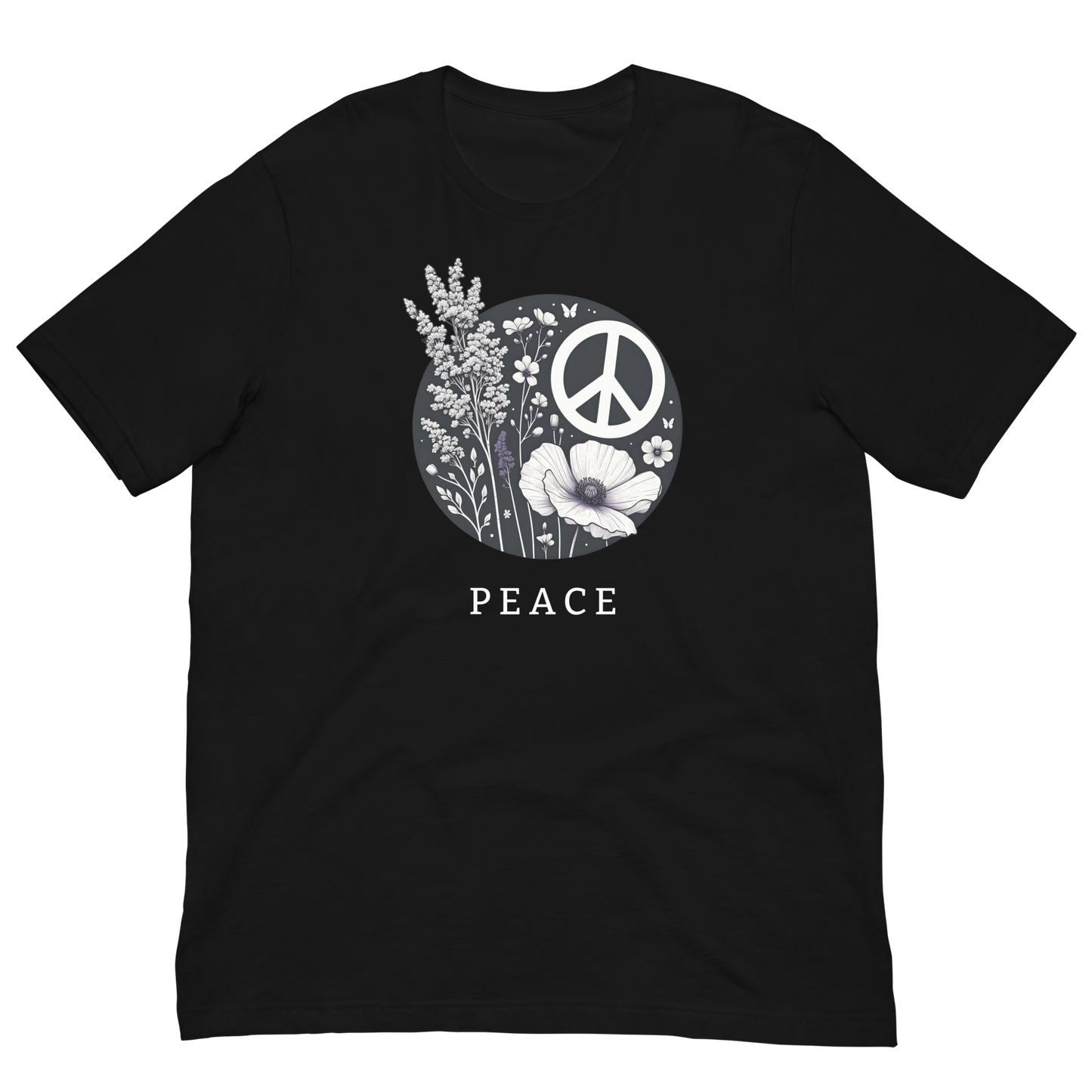 Floral Peace Harmony T-shirt