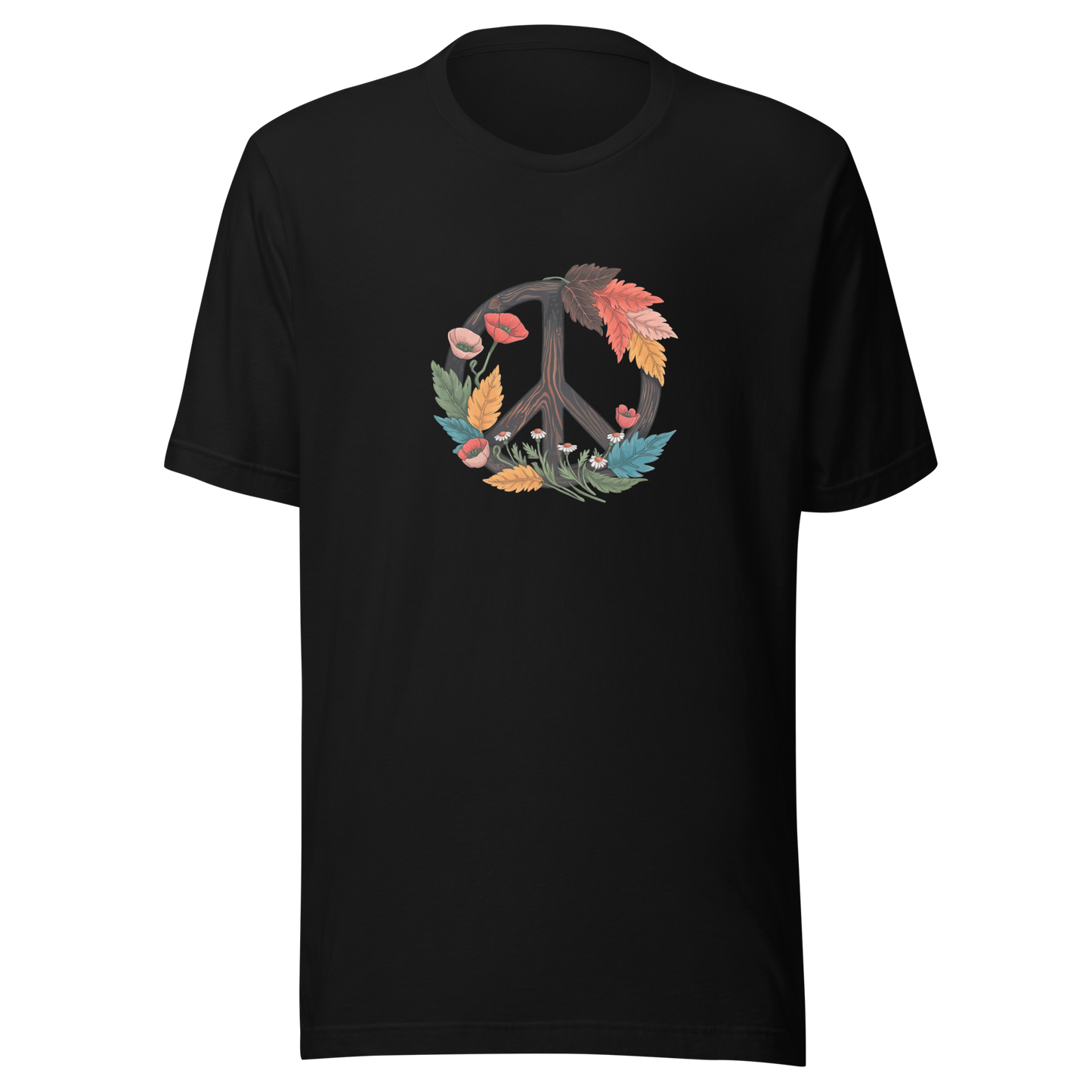 Autumn Woodland Peace T-shirt