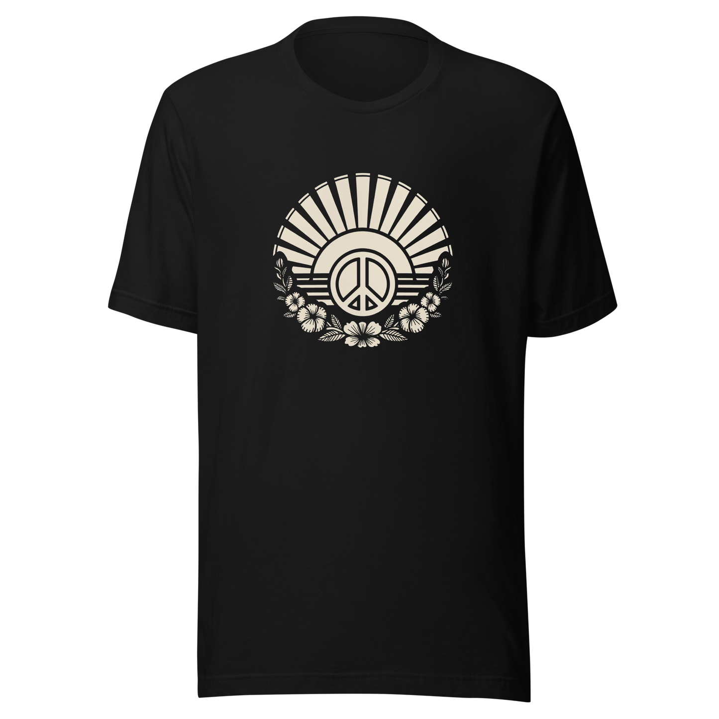 Peaceful Sunrise Silhouette Tee