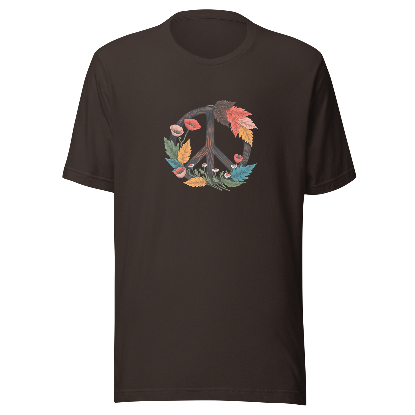 Autumn Woodland Peace T-shirt