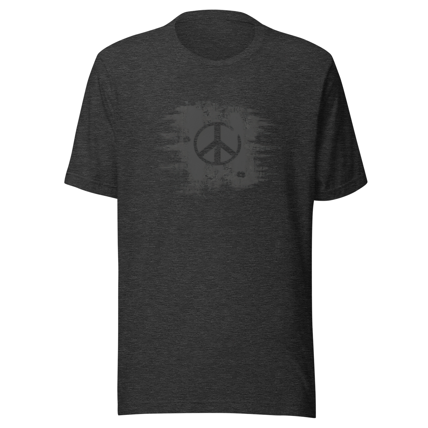 Distressed Peace Symbol" T-Shirt