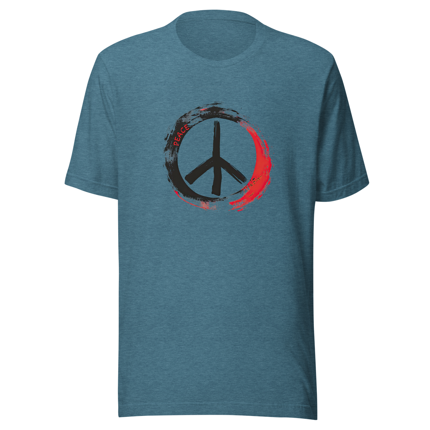 Peace Symbol Unisex T-shirt – Message Edition