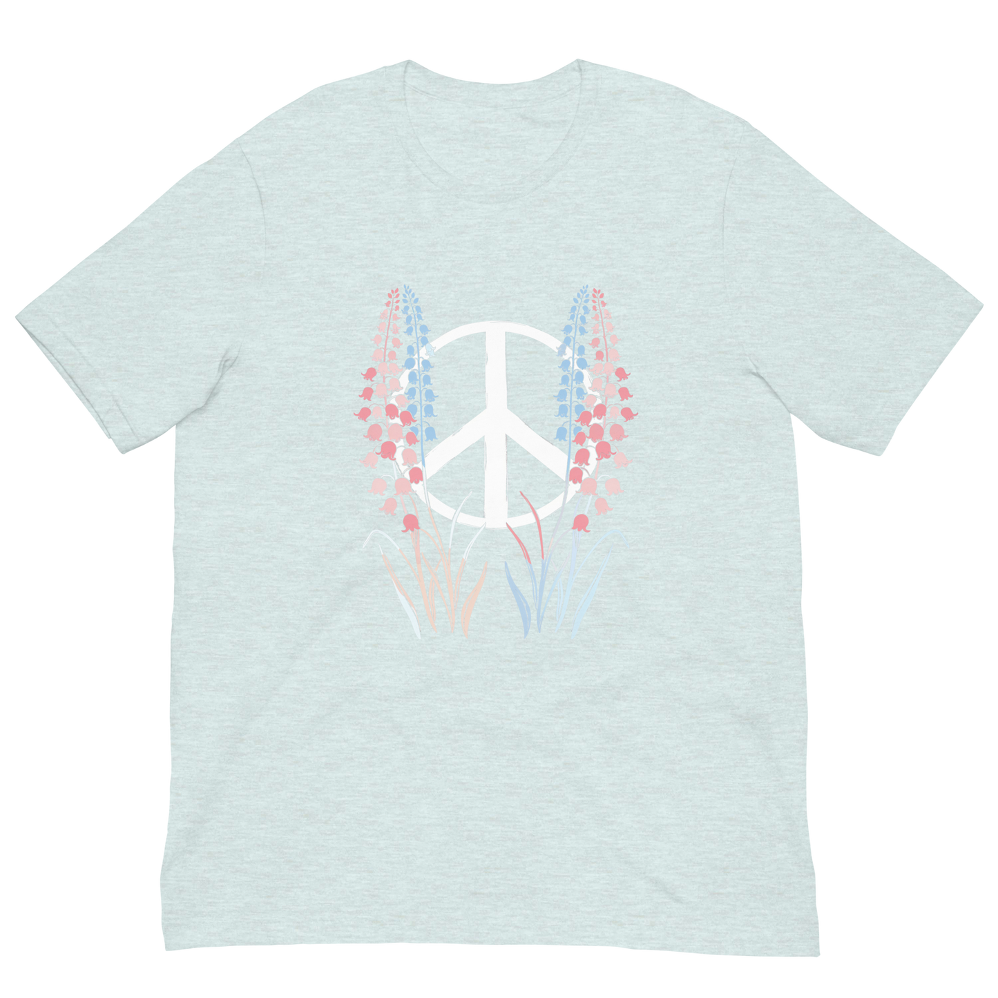 Elegant Floral Peace T-shirt 5