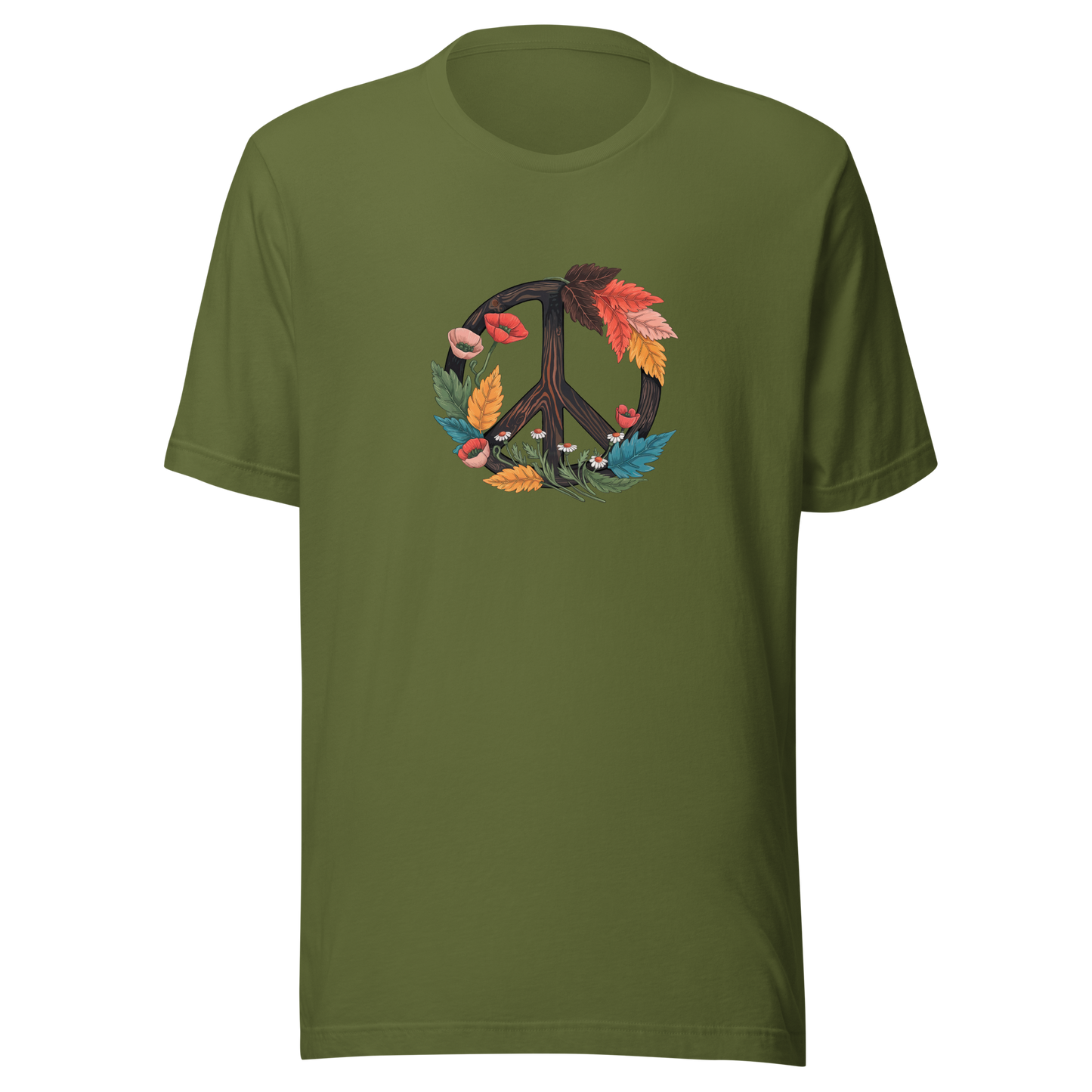 Autumn Woodland Peace T-shirt